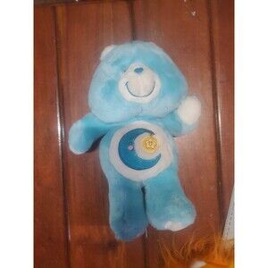 Care Bears Bedtime Bear Blue Plush 13” Carleton Cards 20th Anniversary
